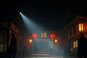 《老街面馆》封面：清晨老街的蒸笼白雾与木招牌